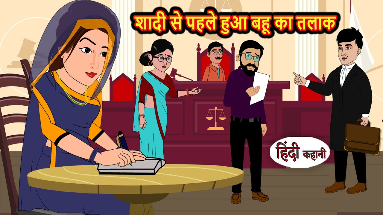 शादी से पहले हुआ बहू का तलाक | Hindi Bedtime Stories | Moral Story | Fairy Tales | Storytime Funny
