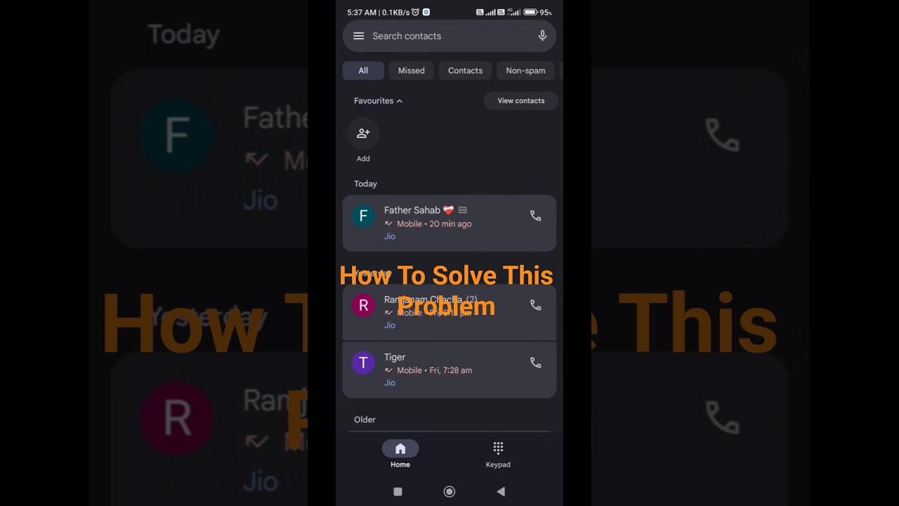 New Phone call Update Problem.How To Solve it 👍🏻#short#viral#tech#phonecall