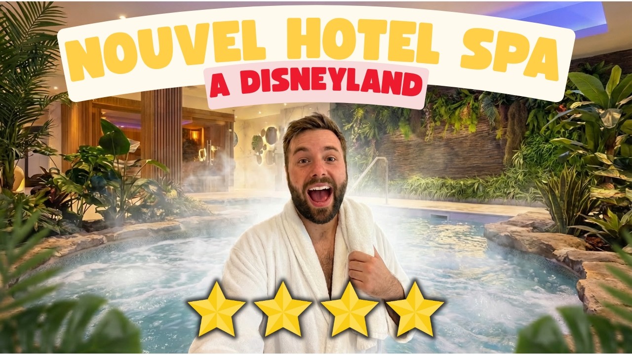 HÔTEL SPA A DISNEYLAND PARIS🎢 | J’AI TESTÉ LE KI SPACE HOTEL 🧖‍♂️