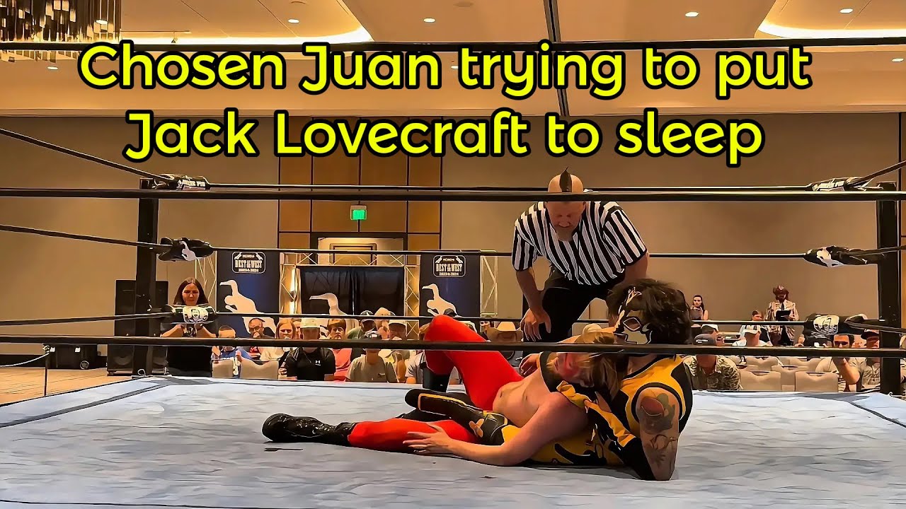 Rampage Wrestling: Jack Lovecraft vs Chosen Juan in Abilene, Texas #indiewrestling #texaswrestling 