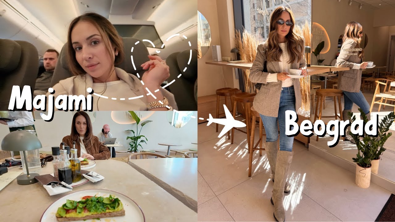 Haotični put Majami - Beograd | Par dana sa mnom VLOG