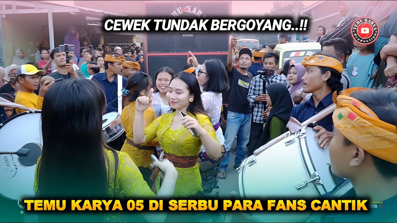 Temu karya 05 di serbu para fans cantik_Mustamin dapat rekuesan lagu Tetundung siq mentoaq