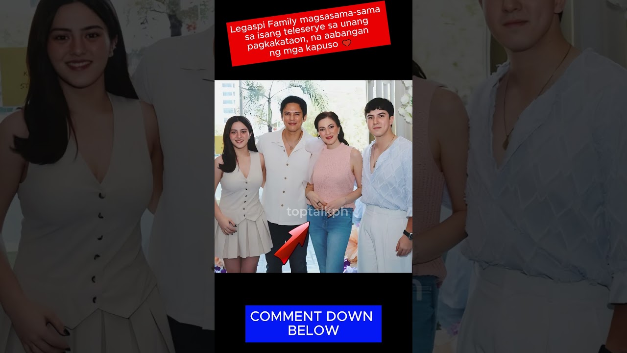 Legaspi Family magsasama-sama sa isang teleserye sa unang pagkakataon, na aabangan ng mga kapuso &hearts;️