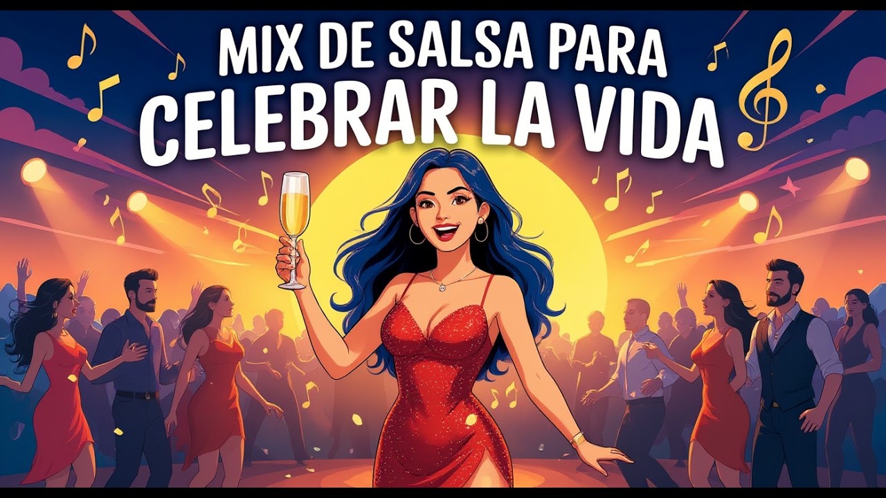 Salsa Motivacional para Celebrar la vida 💃 20 Canciones Terap&eacute;uticas que Elevan tu Esp&iacute;ritu ✨