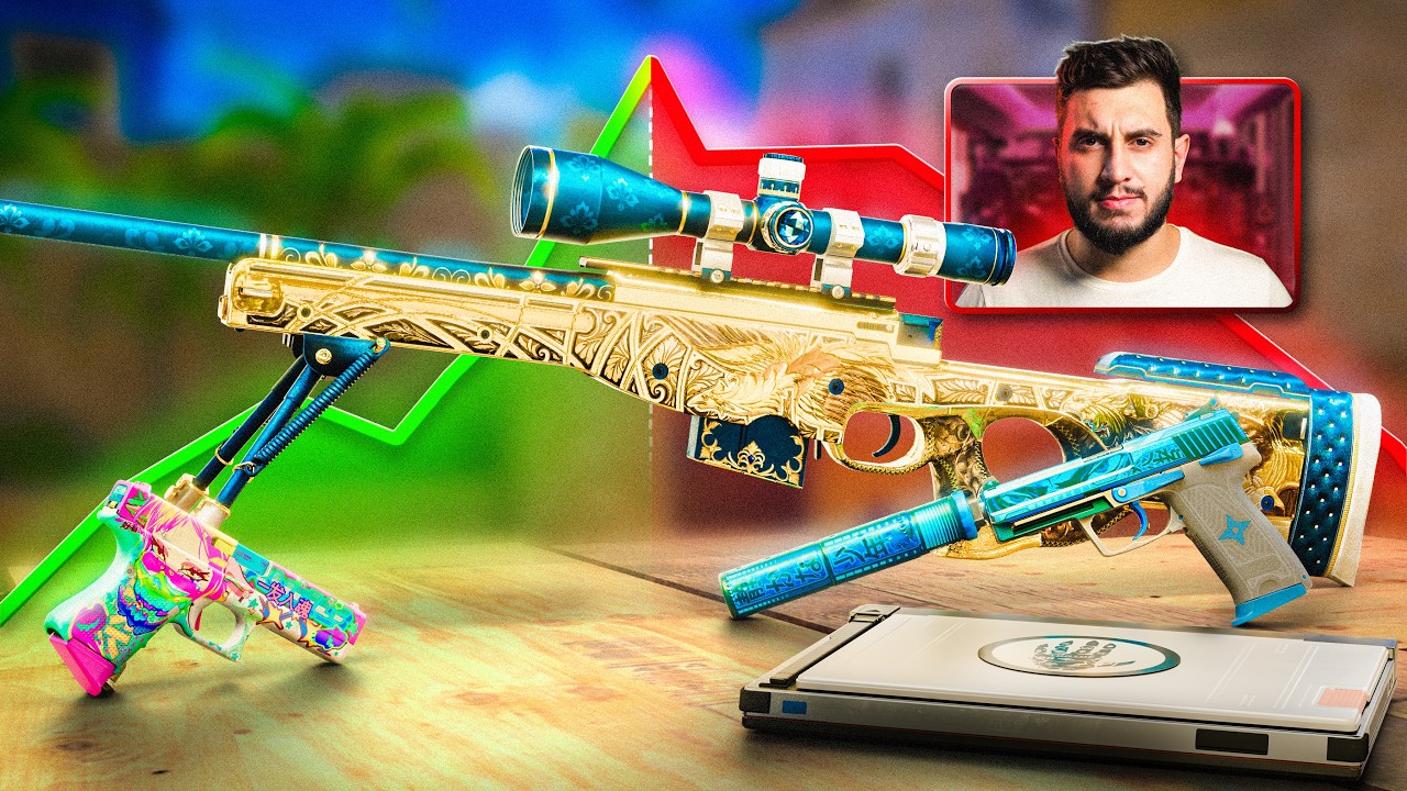 ESSES SÃO OS VALORES DAS NOVAS SKINS DO CS2...