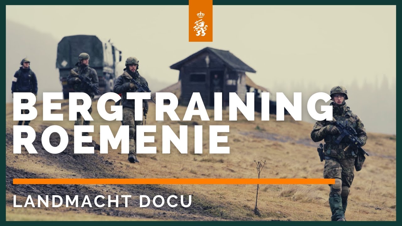Landmacht Docu: Militairen trainen in de bergen van Roemenie 🇷🇴