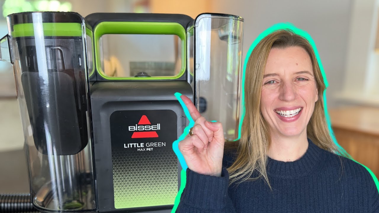 Легкая точечная уборка с новым пылесосом BISSELL Little Green Max Pet!