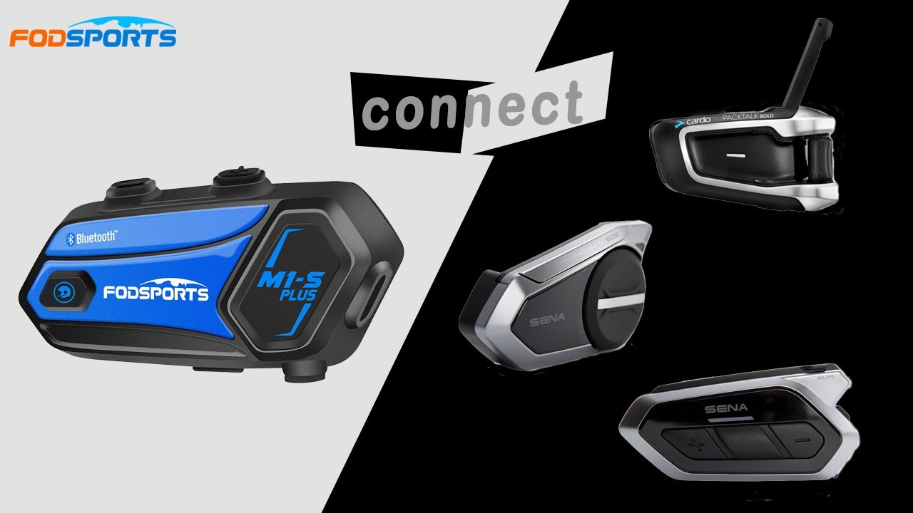 How TO USE The M1-S PLUS Intercom TO Connect SENA And CARDO Intercoms？