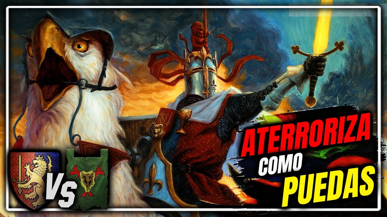 ⚔️aTERRORiza como Puedas⚔️BRETONIA (Louen Leoncoeur) vs SKAVENS (RANKED LAND BATTLE) TW Warhammer 3