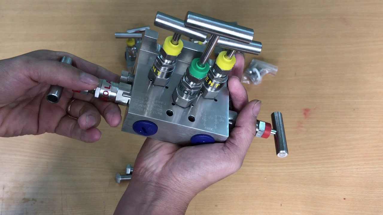 Five - Valve Manifold, Direct Mounting - T Type