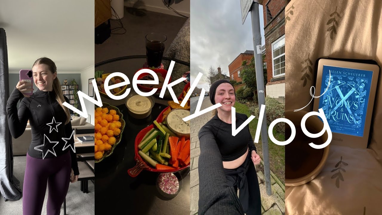 weekly vlog of a 27 year old with a busy brain!!