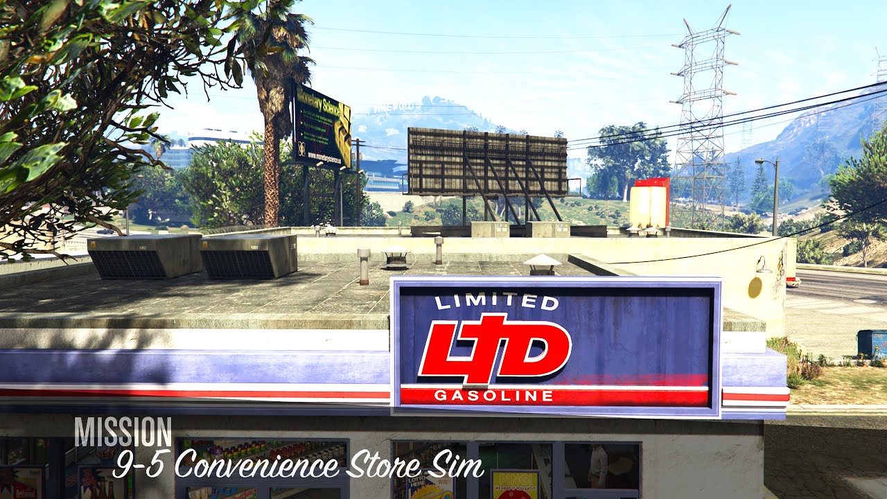 GTA Online 9-5 Convenience Store Simulator Mission
