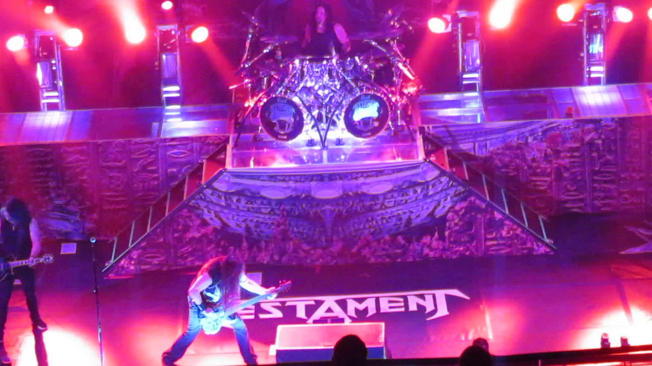 TESTAMENT: First Strike is Deadly, Urotsukidoji, Souls of Black (April 8 2017: San Antonio, Texas)