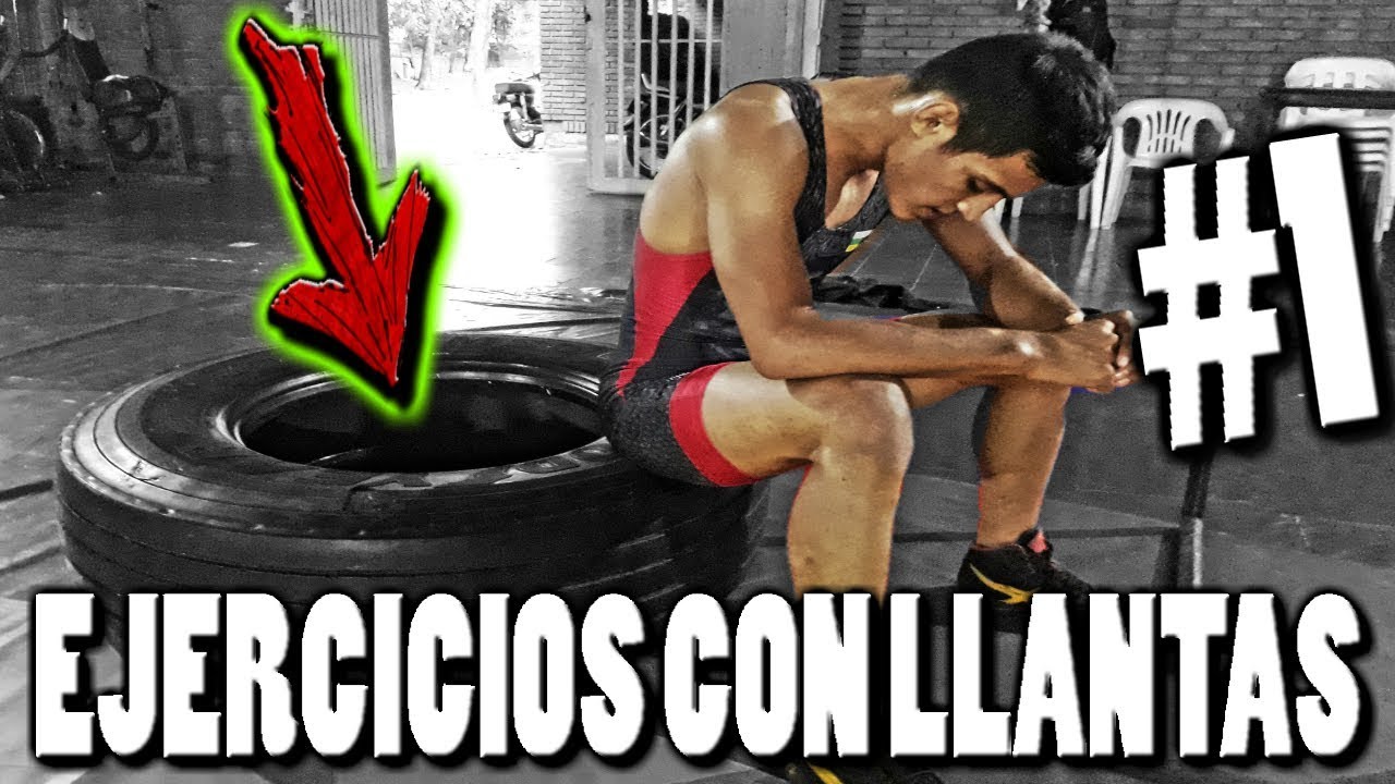 EJERCICIOS CON LLANTA #1 | ENTRENAMIENTOS DE LUCHA OLIMPICA