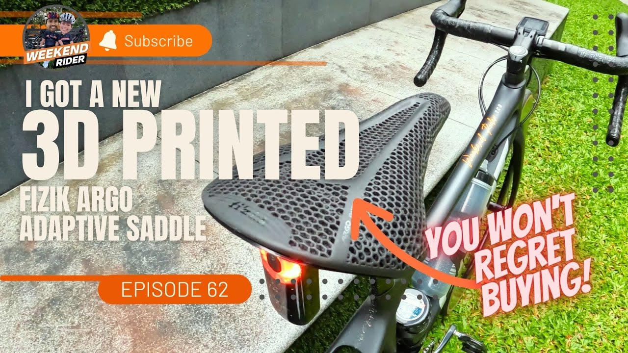 🇸🇬 I GOT A NEW SADDLE AND IT'S AMAZING! | FIZIK ARGO 3D PRINTED SADDLE | 01 APR 2023 | WR EP62