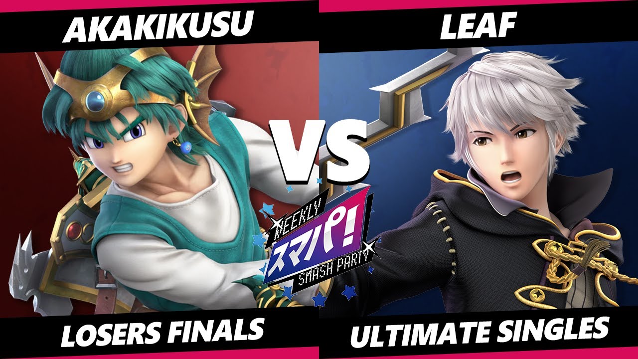 Sumapa 207 LOSERS FINALS - Leaf (Robin) Vs. Akakikusu (Hero) Smash Ultimate - SSBU