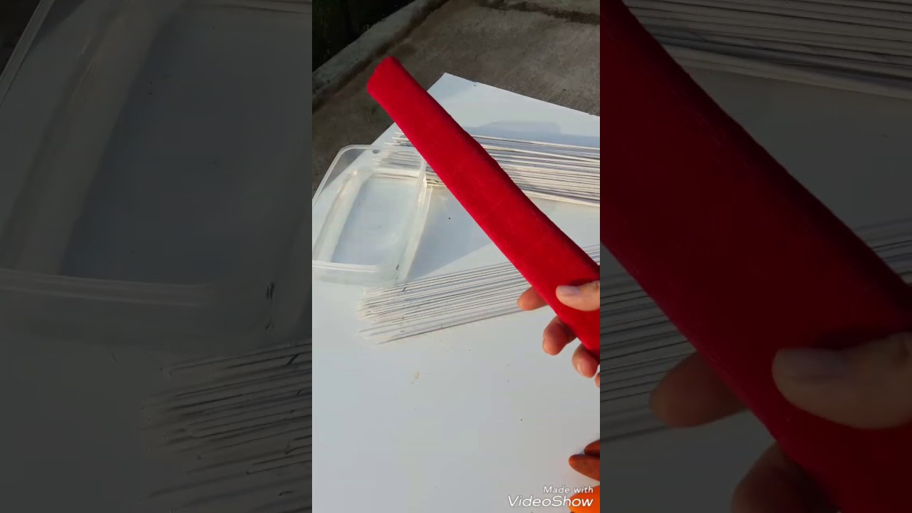 Come colorare le cannucce con la carta crespa