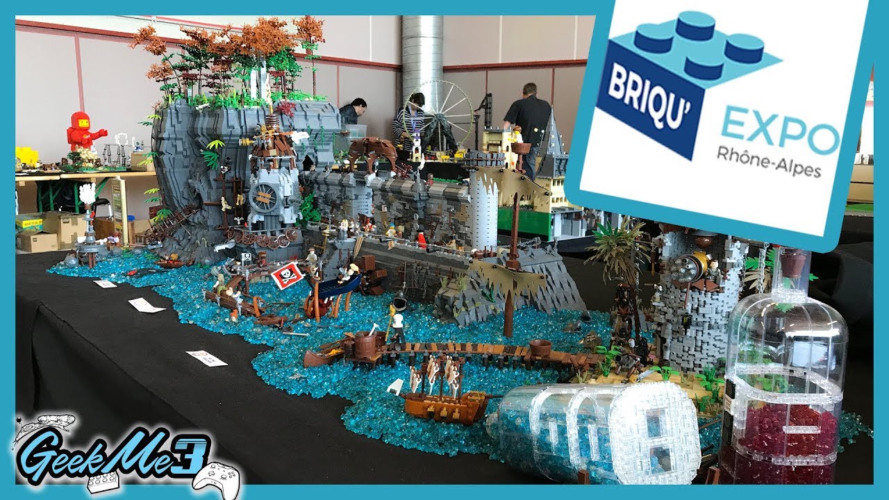[VLOG] EXPO LEGO - BRIQU'EXPO RHONES-ALPES 2019  - IRIGNY