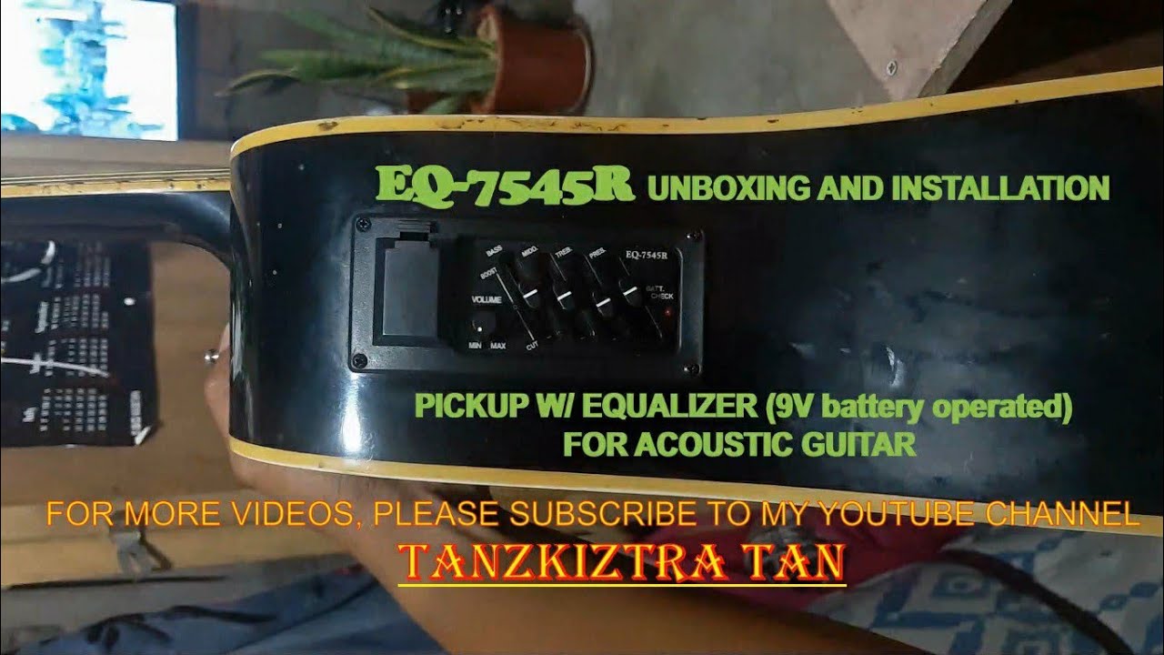 EQ-7545R Unboxing and Installation