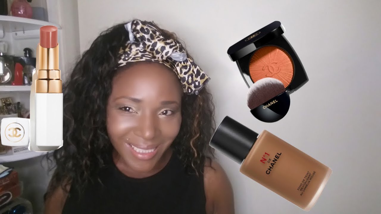 CHANEL 2022 REVITALIZING FOUNDATION/BLUSH PE'CHE ROSE'E/914 NATURAL CHARM LIP BALM.