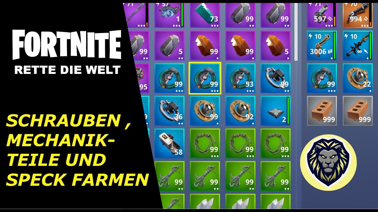 Fortnite RDW Materialien farmen