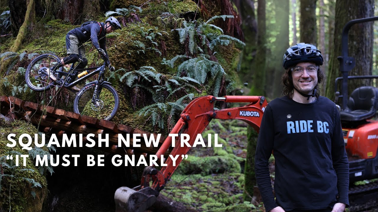 Squamish Newest Trail is not what you would expect!
