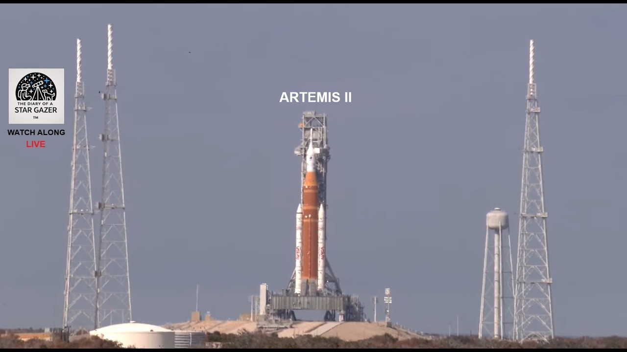 Live - Artemis II | 21st Feb 2026 | The Diary Of a Star Gazer