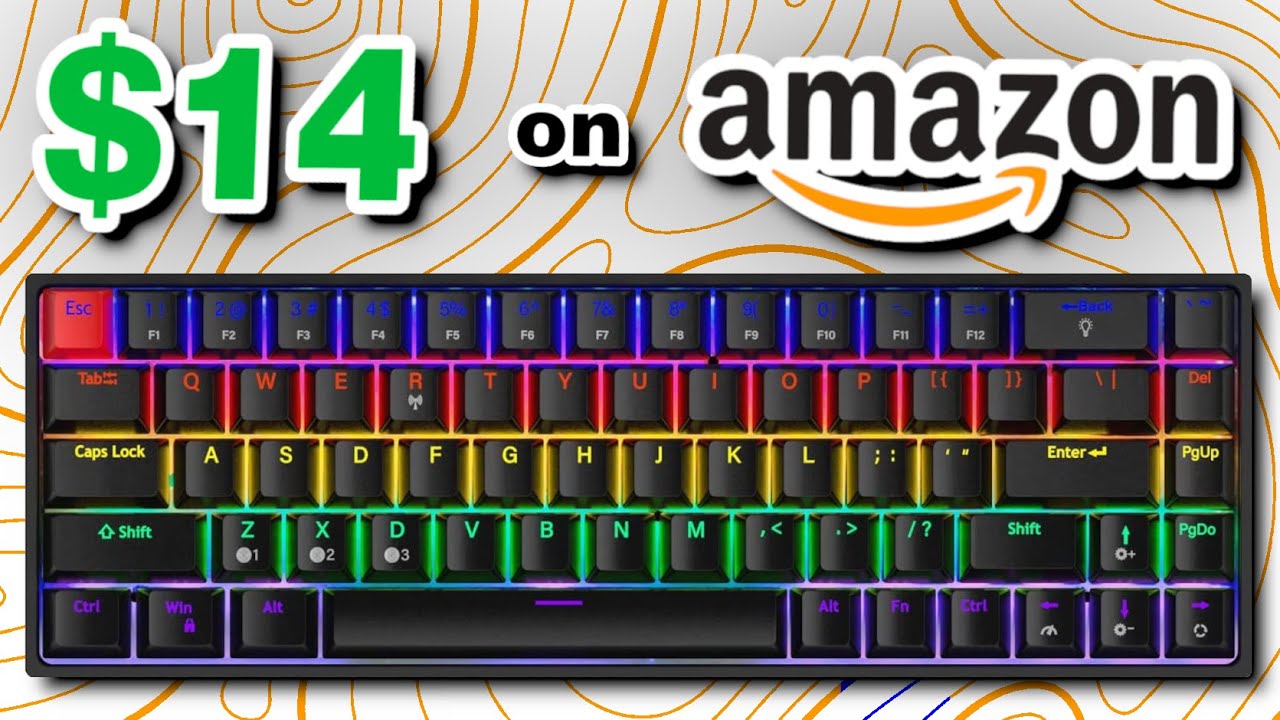 Я купил самую дешёвую механическую клавиатуру на Amazon и обновил её! (С самыми дешёвыми модифика...