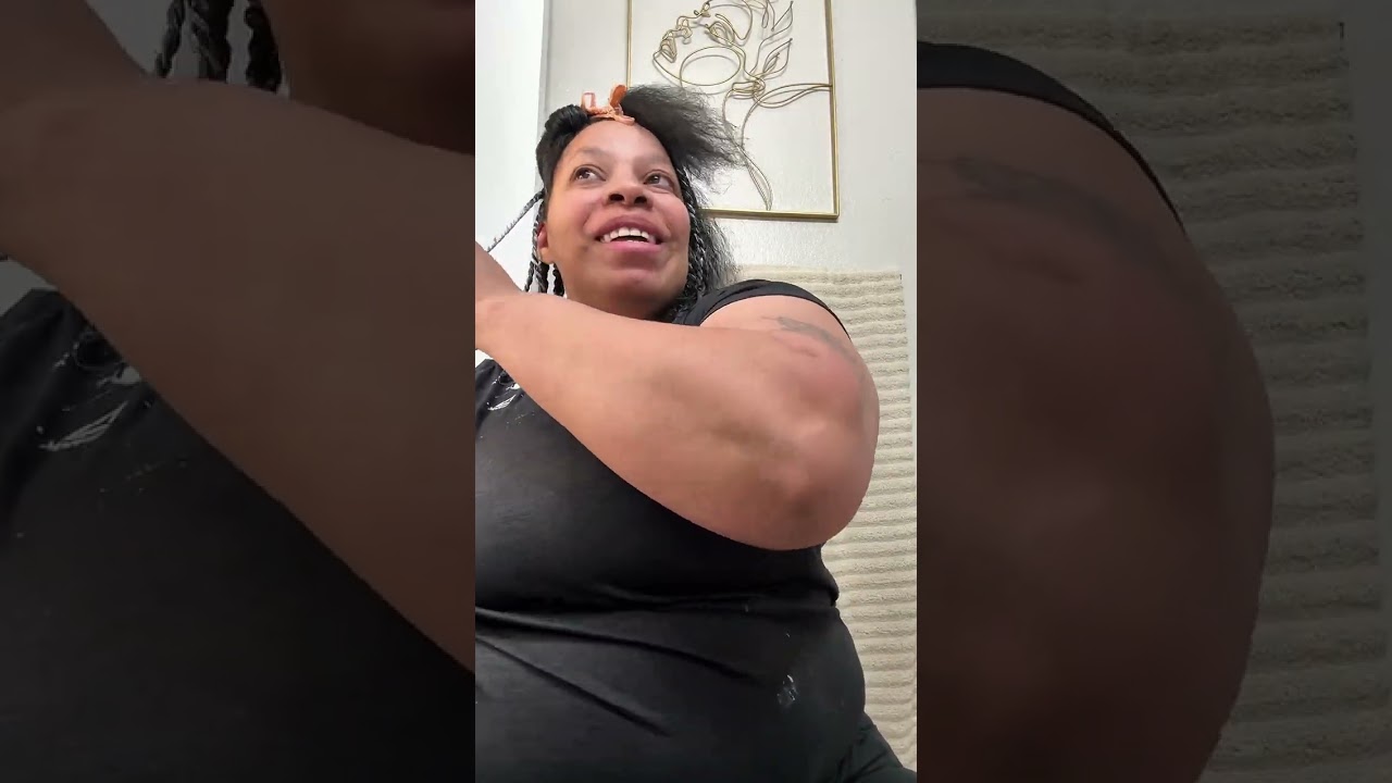 TWO STRAND TWIST/PROTECTIVE STYLE WITHOUT USING A MIRROR!! 