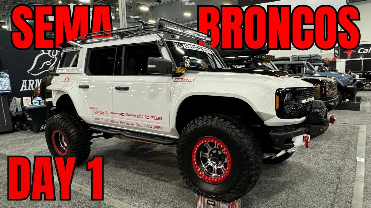 SEMA Broncos: день первый. Они повсюду.