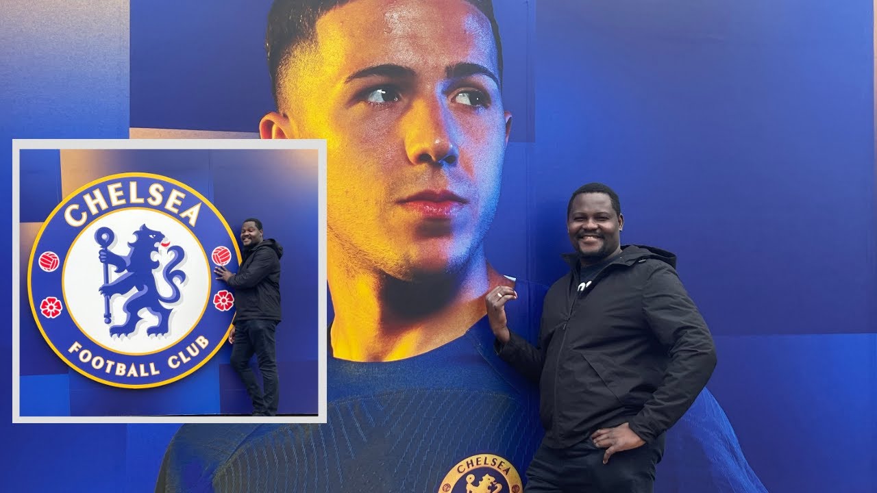 Chelsea Stadium Tour Part 1 From STAMFORD BRIDGE, London, England With JORDAN & Nick From Australia