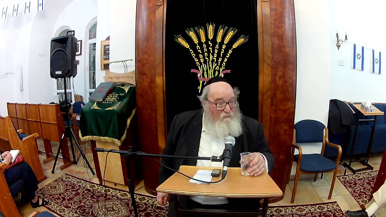 Rabbi Breitowitz in Preparation for Shavuot