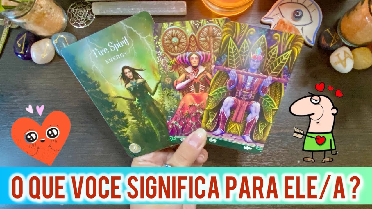 😏💘O QUE EU SIGNIFICO PARA ELE (A)?  |#tarot #tarotamor #amor #tarotonline #taro #tarotgratis