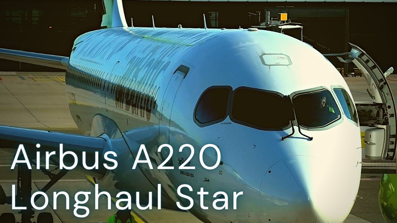 Трансконтинентальный полет: из Риги в Тенерифе на airBaltic Airbus A220-300