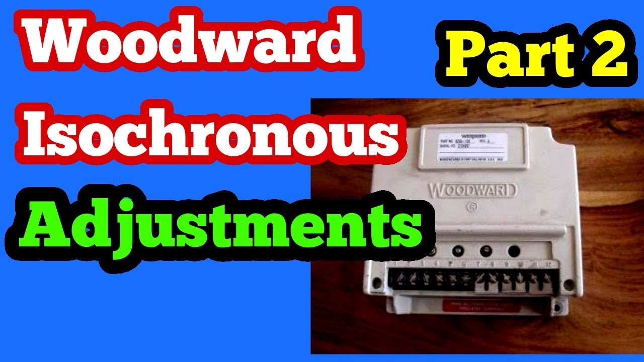 Woodward Governor Settings, Adjustments. How to adjust woodward setpoints. Woodward in URDU/HINDI