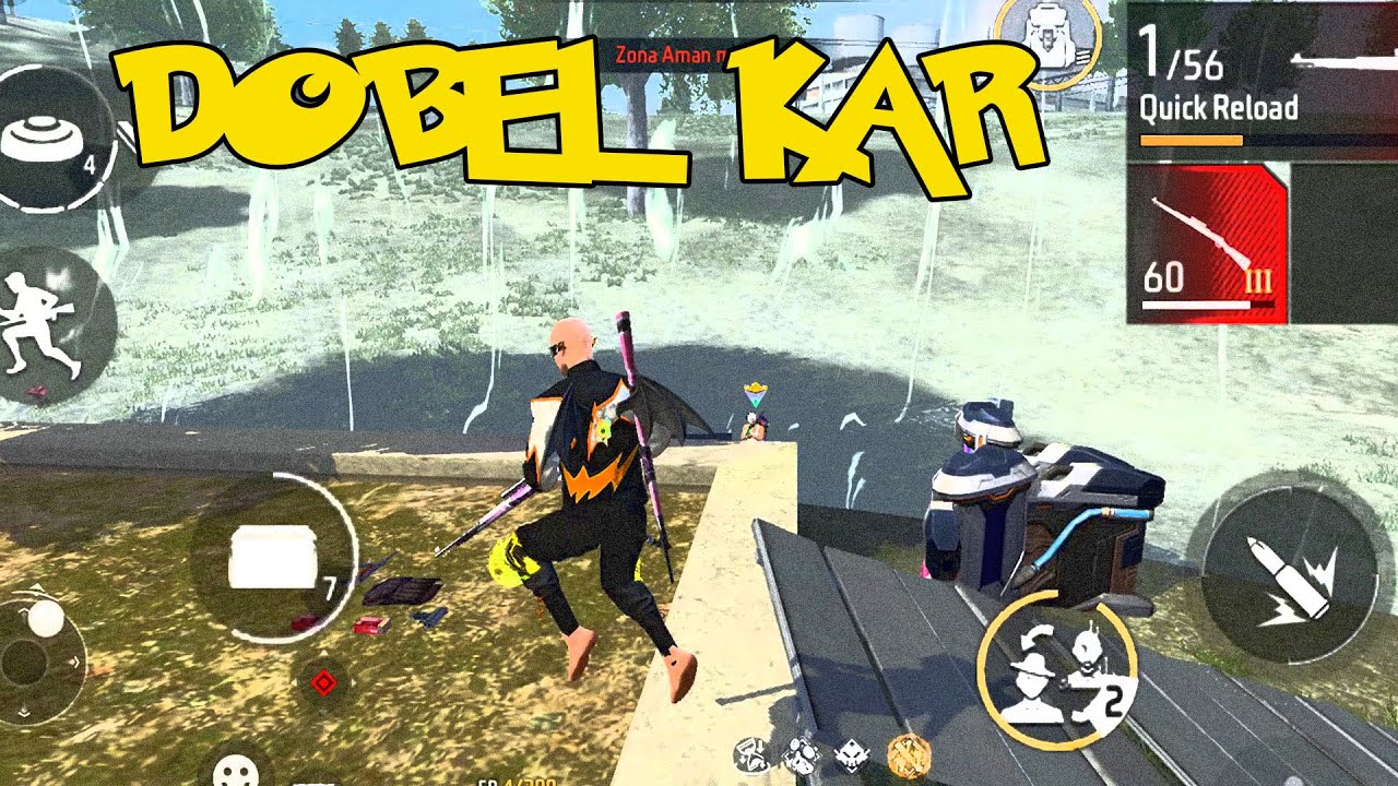 NYOBAIN DOBEL KAR 98 #freefire #aksirekamff