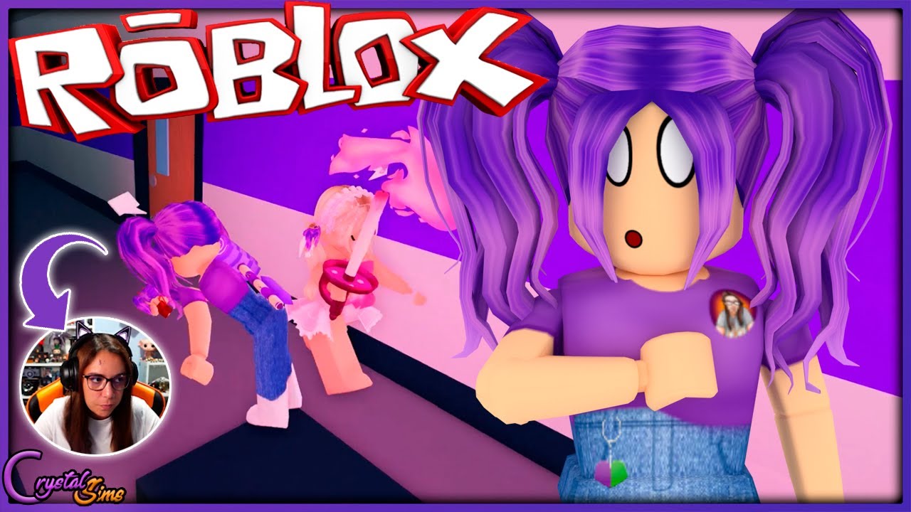 CAIGO EN LA TRAMPA DE LA BESTIA | FLEE THE FACILITY ROBLOX | CRYSTALSIMS