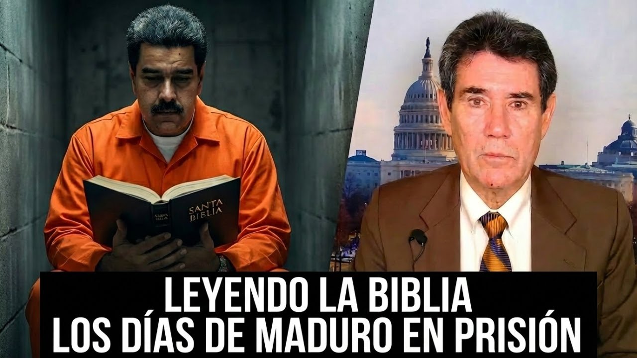 Nicolás Maduro se dedica a leer la biblia en prisión ¿Puede ser perdonado? Luis Quiñonez