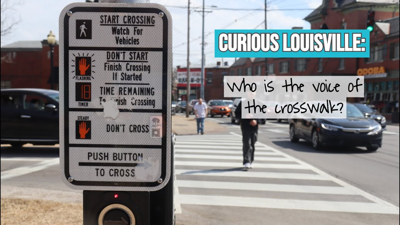 Curious Louisville: Who is the voice of the crosswalk?