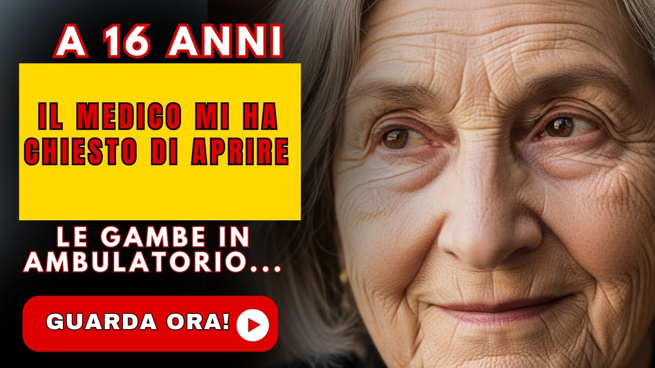 A 16 anni, il medico mi ha CHIESTO DI APRIRE le gambe in ambulatorio...