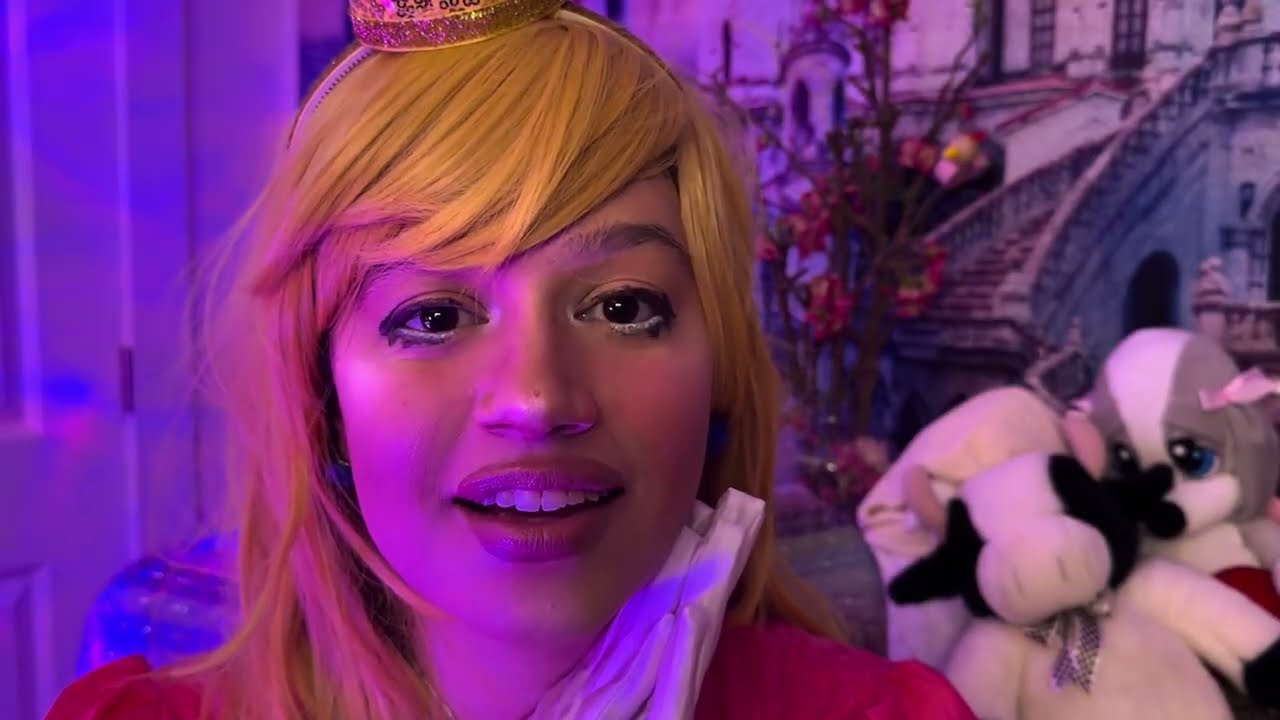 Hour Long ASMR~ Princess Peach Tongue, Ear Piercing, Lip Filler, Nurse, Sleep Clinic | Mario Bros.
