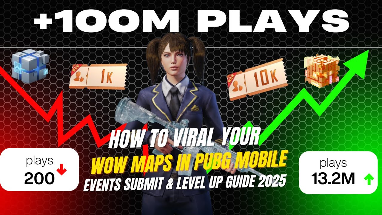 How to Viral Your WOW Maps in PUBG Mobile | Submit & Level Up Guide 2025