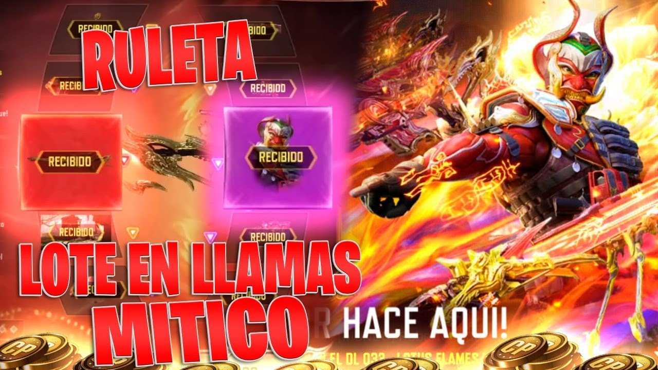 Nueva DL Q33 - Lotus Flames Mitica LOTO EN LLAMAS MITICO en Cod Mobil