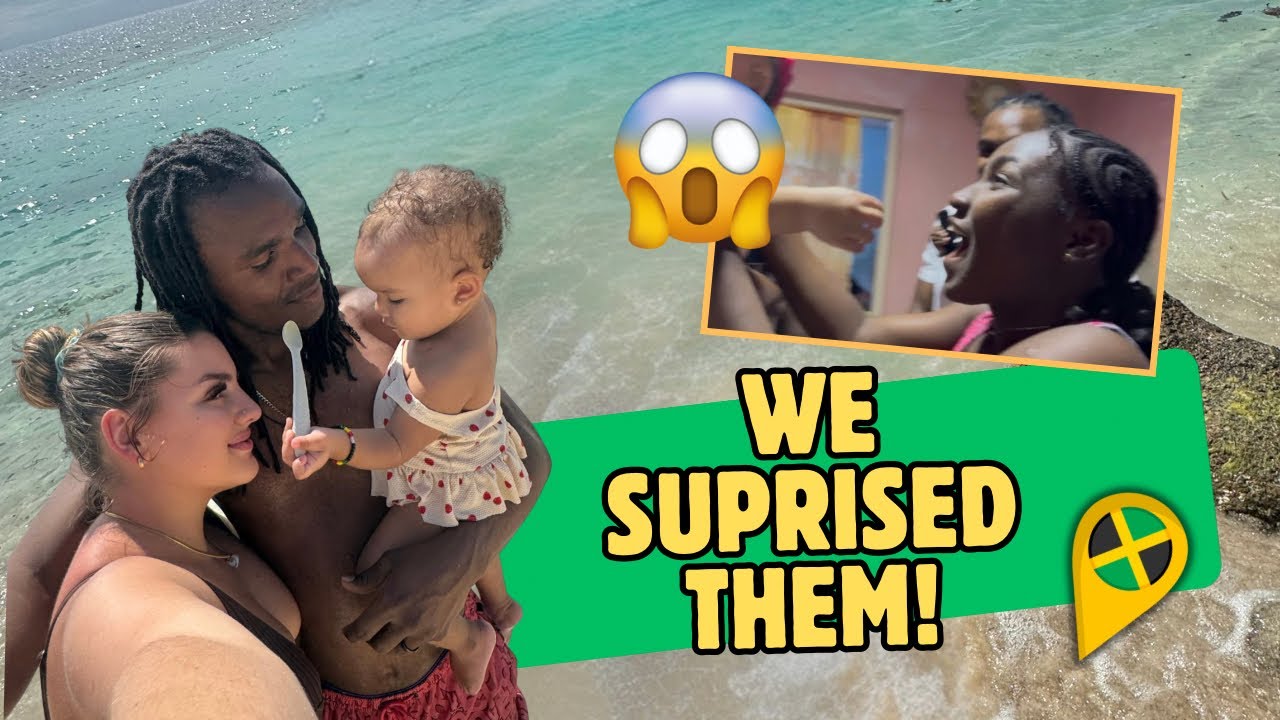 WE SHOWED UP IN JAMAICA UNANNOUNCED… 😭🇯🇲 (THEY HAD NO IDEA) - Family Trip Vlog