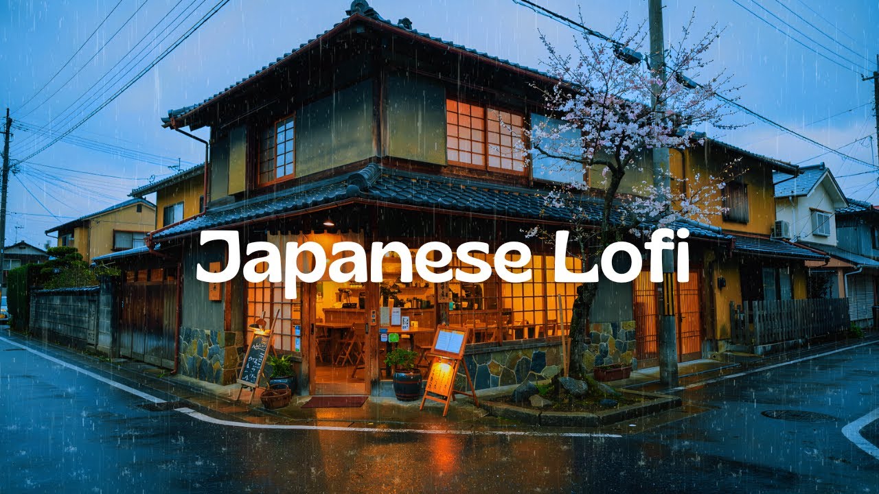 Quiet at Rainy Café 🌧️ Productivity Lofi Mix for Studying