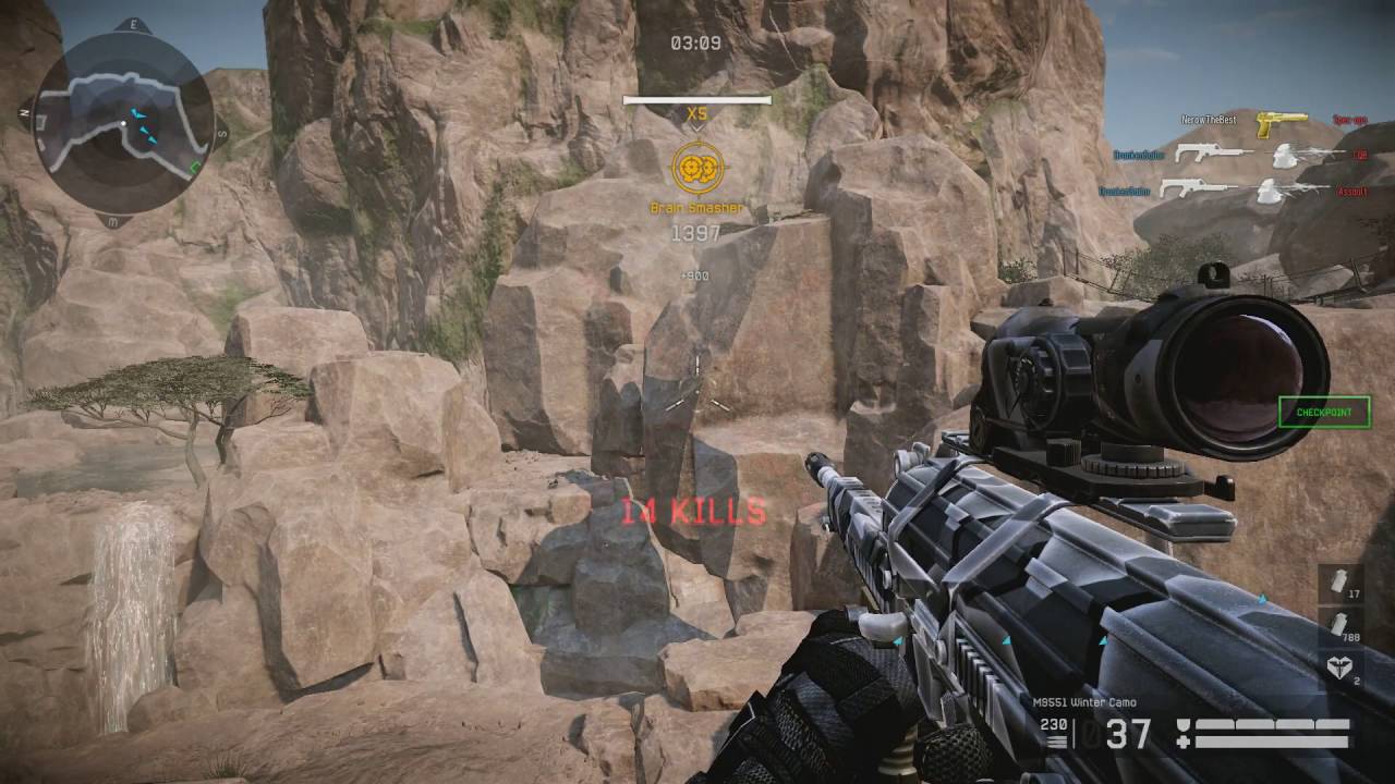 Warface - New African COOP mission gameplay
