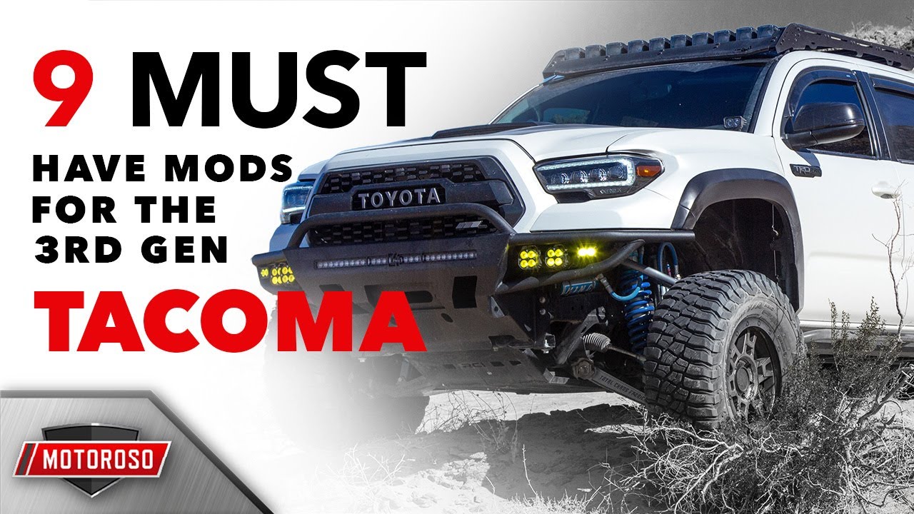 9 обязательных модификаций для Toyota Tacoma 3-го поколения (2016–2023) — ОБНОВЛЕННАЯ ВЕРСИЯ