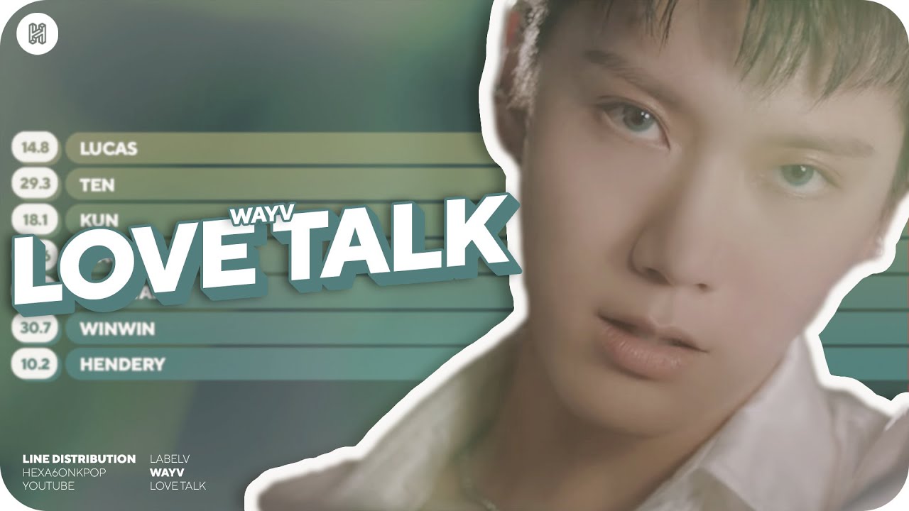WayV - Love Talk Line Distribution (Color Coded)