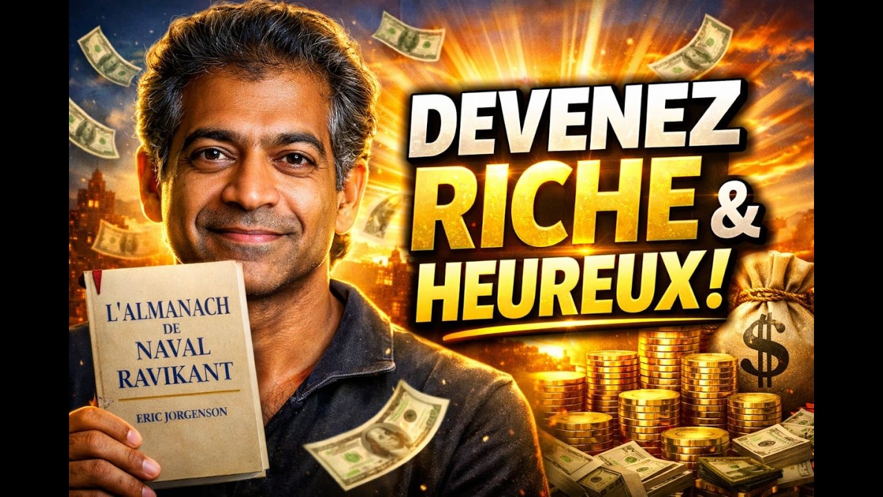 Naval Ravikant : Comment devenir riche et heureux | L’Almanach résumé
