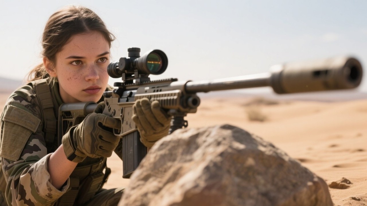 “She’s 19? Seriously?” — The Teen Sniper Who Outshot the Entire SEAL Team 💥🎯